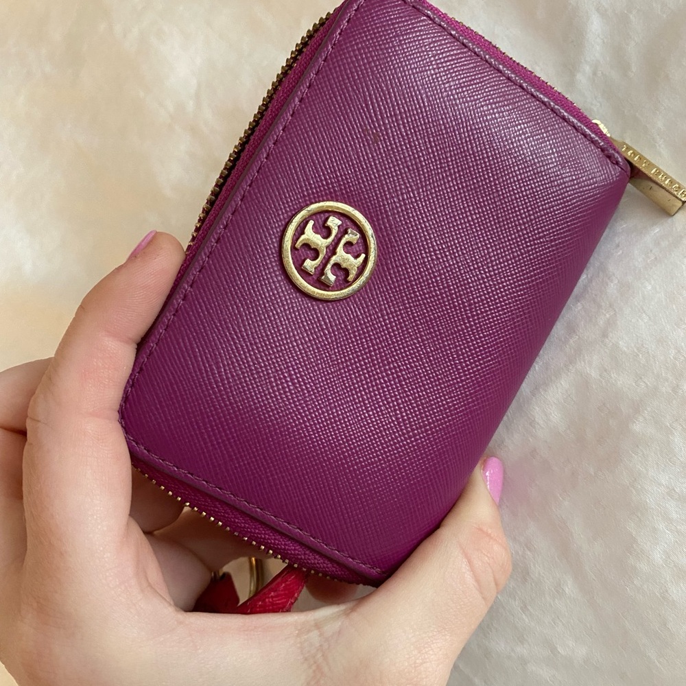 Tory Burch key chain card case